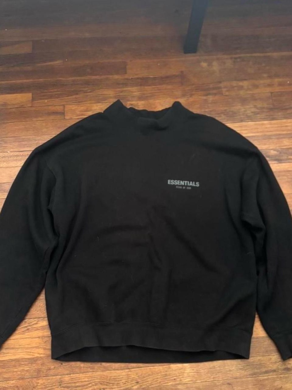 essentials mock neck sweater